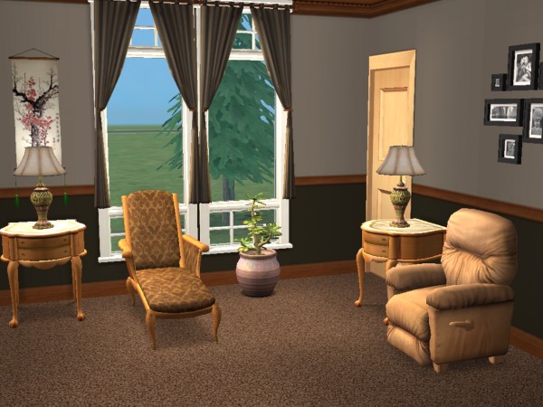 Sitting area in Master Bedroom suite