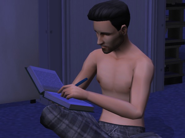 Simon writes in his journal